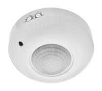 EMOS - Détecteur de Mouvement Infrarouge en saillie pour l'intérieur - Portée 3 m, portée de détection 6 m/360° - Durée d'éclairage et sensibilité réglables 3-2000 lux - Hauteur d'installation idéale