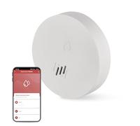 EMOS GoSmart Détecteur d'eau avec Application, Puissant 85 DB, capteur de Fuite d'eau, IP65, sans Fil, pour Cuisine, Cave, Salle de Bain, buanderie, Batterie Incluse
