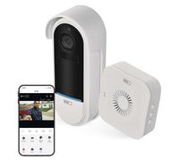 EMOS GoSmart Home Sonnette vidéo sans fil à piles IP-15S avec Wi-Fi, H4032