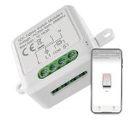EMOS GoSmart - Module d'interrupteur Smart Home avec application - ZigBee - Pour interrupteur unique - Interrupteur relais encastré pour commande à distance - Commande vocale avec Alexa et Google Home