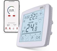 EMOS GoSmart thermostat pour plancher chauffant avec app, WiFi, OpenTherm,tactile, Tuya, Smart Life, compatible Alexa, P56S01F