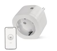 EMOS GoSmart ZigBee Prise intelligente 16 A 2,4 GHz avec minuterie et compteur d'électricité, contrôlée manuellement et avec application EMOS GoSmart, compatible avec assistant vocal Alexa, Assistant