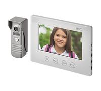 EMOS Interphone vidéo avec WiFi/Vidéo + application pour Android/iOS, caméra étanche 720p avec vision nocturne et écran LCD avec écran couleur 7"