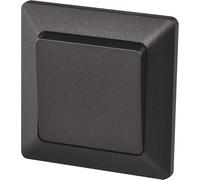 EMOS Interrupteur de commutation noir avec une bascule 250 V ~/10 AX, plastique, sans boîte encastrée e protection IP20 pour intérieur (Lot de 5)