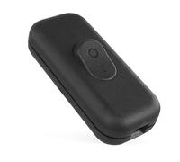EMOS - Interrupteur de rechange pour câble d'alimentation 2 x 0,5-0,75 mm² - Interrupteur intermédiaire avec pince à vis pour 230 V/2,5 A - Interrupteur à cordon adapté pour câble de lampe à 2 fils