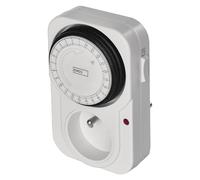 EMOS minuteur mécanique intérieur, 96 cycles, protection accrue | prise française