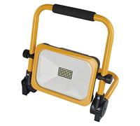 EMOS Projecteur de chantier LED 20 W, étanche, portable, avec pied et poignée, 3 modes d'éclairage avec luminosité max 2000 lm, 6500 K, rechargeable 6600 mAh e protection IP54