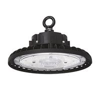 EMOS Projecteur de salle LED 100 W, IP65, angle d'éclairage 120°, 17000 lm, éclairage de hall/lumière haute baie blanc neutre 4000 K, durée d'éclairage 50 000 heures, câble de 30 cm, noir