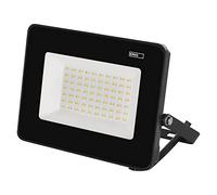 EMOS Projecteur LED SIMPO 50 W, IP65 pour pièces humides ou extérieures, super lumineux 4500 lm, blanc neutre 4000 K, durée de vie 20 000 heures, câble de raccordement en cm inclus, ZS2242, noir, 50 W