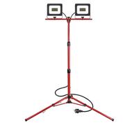 EMOS réflecteur LED ELION, 2 x 30W + trépied, rouge, lumière blanche neutre, ZS3333.2