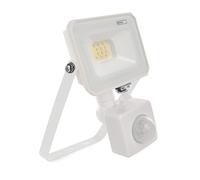 EMOS SIMPO Projecteur LED 10 W avec détecteur de mouvement, super lumineux, 1000 lm, étanche IP44, pour pièces humides ou extérieures, blanc neutre 4000 K, durée de vie 15 000 heures, câble de