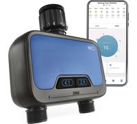 EMOS Smart Sprinkler Clock avec 2 sorties avec app, ZigBee, fonctionne sur batterie, jusqu'à 8 bar, 35 l/min, 1 m-24 h/jour, pour filetage 1″ ou 3/4″, PW56202