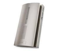 EMOS Sonnette de Porte sans Fil P5763RN, à Piles - Répéteur de Remplacement/supplémentaire pour P5760N et P5763N - Portée illimitée, 5 volumes (0-85 DB), 16 mélodies, Affichage LED - Fonction mémoire