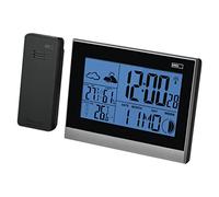 EMOS Station météo sans fil – Capteur extérieur, affichage LED, à piles, horloge