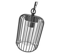 EMOS - Suspension d'extérieur Salvia pour la maison et le jardin avec douille E27 - Suspension étanche pour ampoule E27 max. 15 W - Corps en acier pour montage au plafond