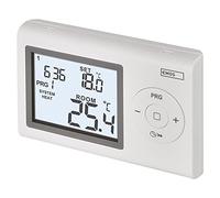 EMOS Thermostat mural numérique P5607 – écran LCD, filaire programmable, 5–35°C, blanc
