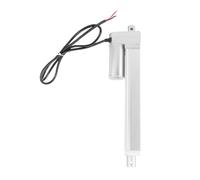 Emoshayoga Actionneur Linéaire à Course de 200mm, 1500N, électrique, Robuste, pour Systèmes de Levage Industriels, Alliage D'aluminium