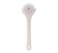 Emoshayoga Brosse de Douche électrique avec Manche Long Extensible pour un Nettoyage en Profondeur et un Massage dans la Salle de Bain, étanche, 11,5x38 Cm