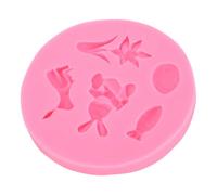 Emoshayoga Moule de Pâques en Silicone Flexible de qualité Alimentaire, Moule de Cuisson Multi-usage pour Desserts et Célébrations Spéciales, 1 X en Silicone