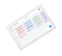 Emoshayoga Planificateur Familial Numérique avec écran de 10,1 Pouces et fonctionnalité de Tableau des Tâches pour les Ménages Occupés