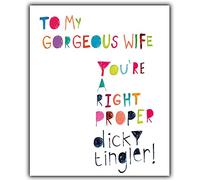 Emotional Rescue Carte d'anniversaire pour femme, tingler, salade en papier