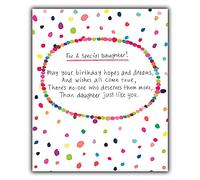 Emotional Rescue Carte d'anniversaire pour fille, souhaits, salade en papier