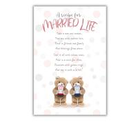 Emotional Rescue Carte de félicitations pour mariage, « Stuffed with Love », « A Recipe for Married Life »