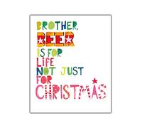 Emotional Rescue Carte de Noël humoristique pour frère, carte de Noël pour frère, carte de Noël pour lui, carte de Noël drôle pour frère, carte de Noël pour frère