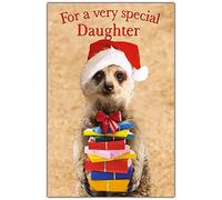 Emotional Rescue Carte de Noël pour fille, carte de Noël spéciale fille, carte de Noël pour fille, cartes de Noël pour fille, cartes de Noël pour fille