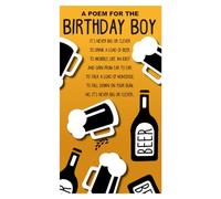 Emotional Rescue Face Ache, carte d'anniversaire pour lui, un poème pour l'anniversaire d'un garçon, carte d'anniversaire amusante pour lui