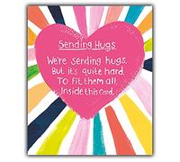 Emotional Rescue Hugs, Open Card, Paper Salad