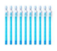 empilables crayon en plastique Popup avec gomme dessus multicolore translucide multi-points non affûtage empilables