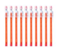 empilables crayon en plastique Popup avec gomme dessus multicolore translucide multi-points non affûtage empilables