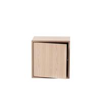 Muuto Étagère avec porte Stacked 2.0. moyen Chêne