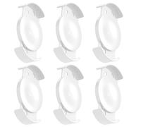 Empileur de tasses - Organiseur extensible empilable, 6 pièces solution adaptable, étagère d'armoire de cuisine, porte-gobelet | Support de rangement sécurisé pour comptoir de cuisine, système