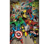 Empire 433411 Marvel Comics - Here Come The Heroes Affiche 91,5 x 61 cm