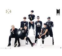 Empire Poster BTS Black and White + accessoires de fixation