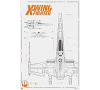 Empire Poster - Star Wars - EP7 X-wing + Ü de poster