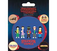 empireposter Stranger Things - Arcade - Lot de 5 autocollants - Dimensions : environ 10 x 12,5 cm