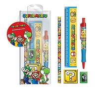 empireposter Super Mario - 4 couleurs - Set de stylos - Règle et gomme