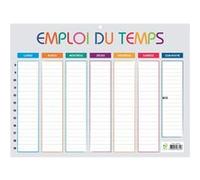 Emploi du temps Exacompta Multicolor G
