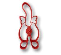 Emporte-pièce en forme de derrière de chat (10,16 cm) – 1 pièce