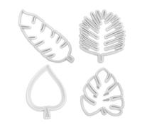 Emporte-pièce en forme de feuille tropicale - Motif feuilles de palmier hawaïennes - Outils de décoration pour l'automne, l'automne, Thanksgiving, Noël, anniversaire, fête de mariage