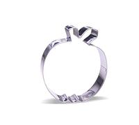 Emporte-pièce en forme de pomme en acier inoxydable 10,8 cm