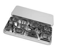 Emporte-pièce en métal - TMISHION - Lot de 30 - Acier inoxydable - Différentes formes - Durable