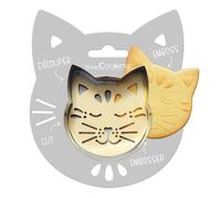 Emporte-pièce et embosseur Chat Scrapcooking