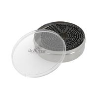 Emporte-pièce gâteau, set de 9 pc, circulaire ondulé, de Buyer