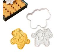 Emporte-pièce pour biscuits - Accessoires de pâtisserie avec démoulage facile - Année du Cheval 2026 - Moule à biscuits - Pour desserts, gâteaux, bonbons, cuisine, maison, fêtes, Nouvel An, festival