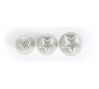 Emporte Piece Poussoir Etoiles 3 Pcs