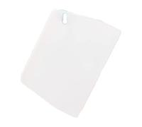 Emporte-pièce réutilisable en plastique - Spatule à gâteau - Grattoir à pâte trapézoïdale - Outil de cuisson à pizza - Couteau à beurre multifonction - Blanc